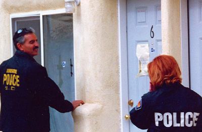 Police at Door